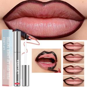 Lakerain Lip Liner - Waterproof Matte Lip Tint in Brown - Long Lasting Lipliner and Eyeliner Makeup Cosmetics - Moisturizer, Moisture
