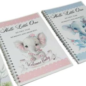 Baby My First Year Memories Book - Perfect Gift for Newborns- Pink, Blue and Neutral