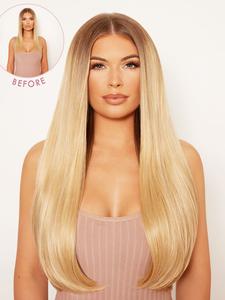 Super Thick 22' 5 Piece Straight Clip In Hair Extensions
