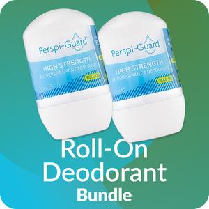 High Strength Deodorant BUNDLE! Perspi-Guard 48hr Antiperspirant & Deodorant Roll-On TWIN PACK Body Care Fragrance Scented Daily