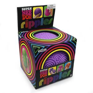 NeeDoh Super Ripples Fidget Sensory Squishy Toy - None-Toxic, Mindfulness, Tactile