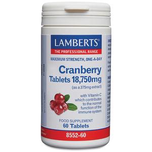 Lamberts Cranberry Tablets 18,750Mg 60 Tablets