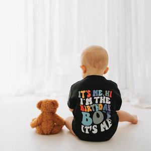 I'm The Birthday Boy "Hi" Front & Back Graphic Tee