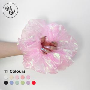 Rela Rela XXXL Giant Organza Scrunchie Satin Hair Scrunchies