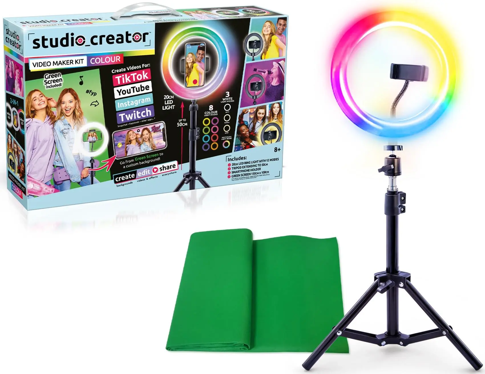 Studio Creator Colour Video Maker Kit - TikTok Shop UK