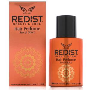 REDIST HAIRCARE PERFUME 50ML – SWEET SPICE SCENTED | ODOR NEUTRALIZING & NOURISHING FORMULA | REDUCES STATIC, ENHANCES SHINE | NATURAL, PLEASANT HAIR FRAGRANCE | TRAVEL SIZE HAIRCARE LIGHTWEIGHT COMFORT