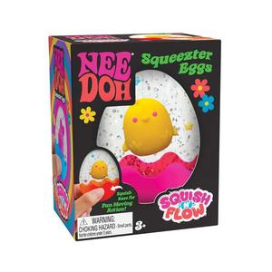 Needoh Squeezter Eggs ( Styles Vary - One Supplied )