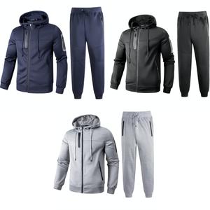 Clovu Premium Mens Tracksuit Active Sports Bottom and Hoodie Set