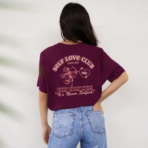 Self Love Club Cupid Back Logo T-Shirt