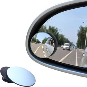 Blind Spot  for Cars, 360° Rotatable Field of View, Convex Wide-angle HD Crystal Glass Waterproof Durable Traffic Safety blind  spot - 2 side mirror explore rear  view  mirror