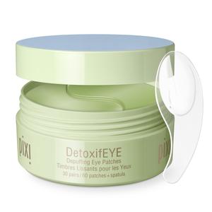 Pixi DetoxifEYE Depuffing Hydrogel Eye Patches - 30 Pairs 60 Patches for Hydrating Soothing and Strengthening Skin
