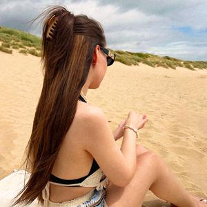 18" 1 Piece RealFeel Straight Instant Clip In Extensions