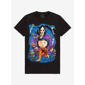 Coraline Spiral Tunnel Character T-Shirt
