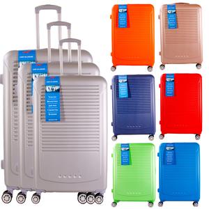 3-Piece Luggage Set | Lightweight Hard Shell Suitcases with 360° Spinner Wheels | Cabin, Medium & Large Trolley Case | Expandable Travel Luggage | TSA Lock | Durable Scratch-Resistant Design | Detachable Wheels | Travel Essentials 2025