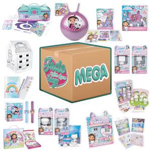 Gabbys Dollhouse 10 Item Mega Surprise Box