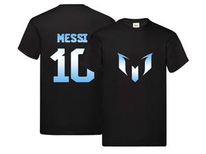 Kids Unisex Messi 10 T-Shirt, Kids Football T-Shirt, Children's Sporty Tee, Footy Era Shirt