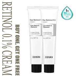 （Buy one get one free）COSRX The Retinol 0.1% Cream 20ml face cream, improve wrinkles and fine lines, Day and Night Moisturizers Skincare bedtime Comfort Skin Repair