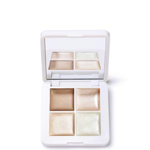 RMS Beauty Living Luminizer Glow Quad Mini Bronzer Coconut Makeup Oil Cosmetic