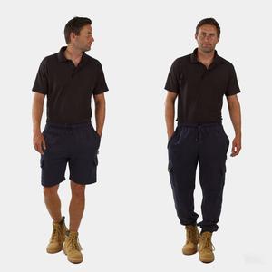 Site King Cargo Work Bottoms – Joggers & Shorts, Stretch Fit