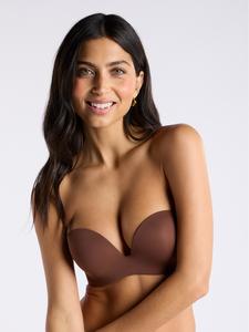 Boux Avenue Strapless Microfibre Multiway Bra Seamless Padded Push-Up Lingerie	