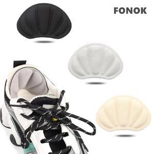 Fonok 8PCS (4 pairs) Heel pad liner for over-sized shoes, adhesive for anti-friction, shoe lining,downsizing Comfort